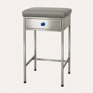 Mesa toma de Muestra Acero inoxidable gris