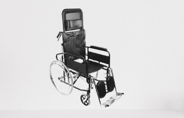 Silla de Ruedas Neurológica Negra