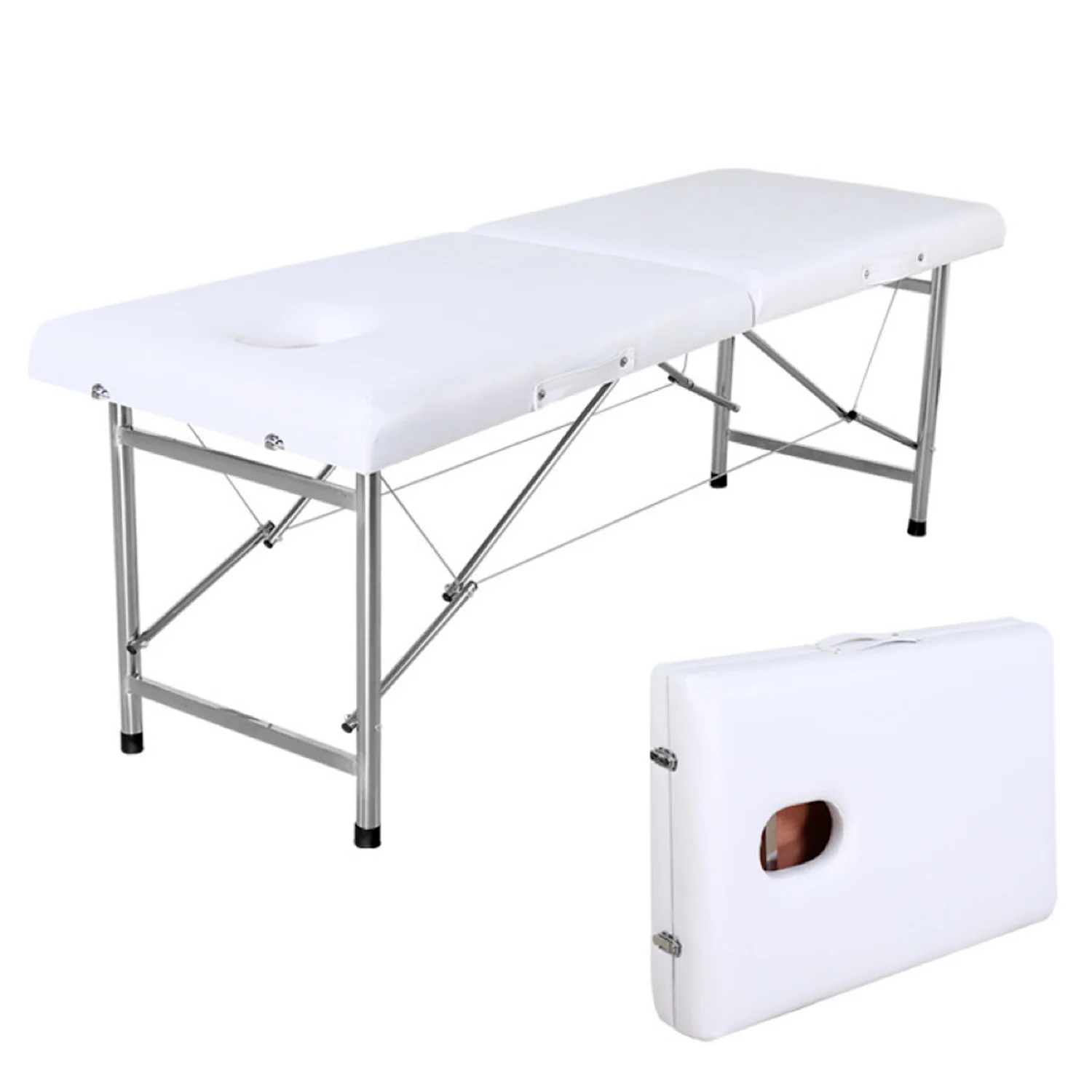 Camilla Para Masajes De 2 Cuerpos Portátil