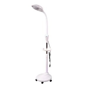 Lámpara de Pie LED con Lupa X16 y Bandeja | Estética