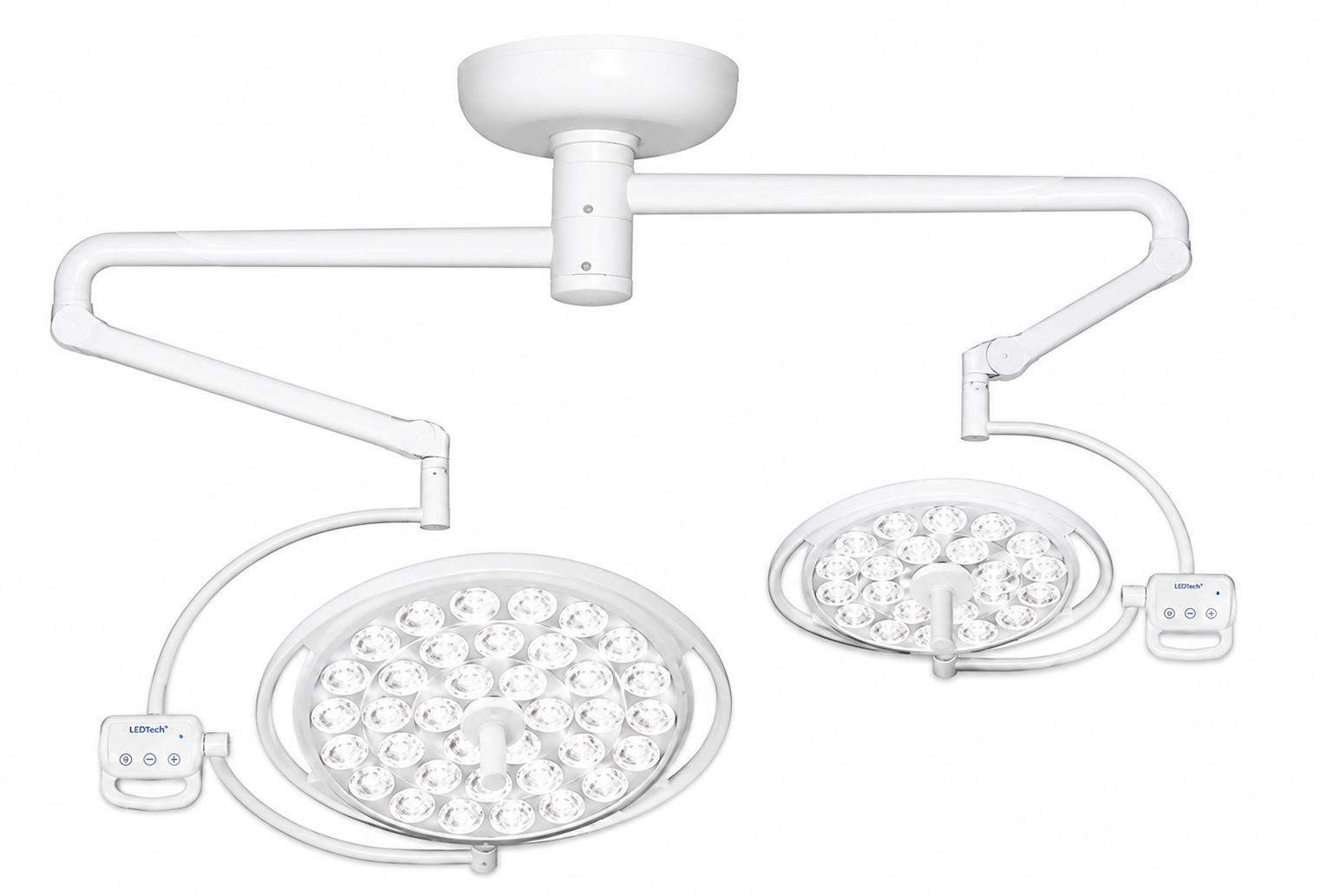 LÁMPARA QUIRURGICA DE TECHO MODELO LEDTECH 7070